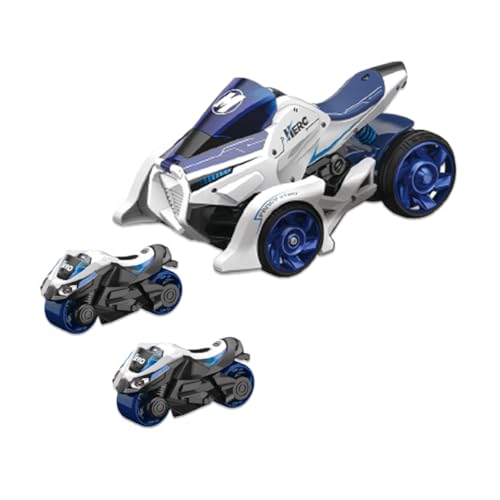 Fuwraixis Katapult-Motorrad aus Legierungen,2 in 1 Motorrad Match Game Spielzeug,Schillerndes Kinderspielzeug,Sammelbare Auto Modelle Dekoration,Jungen Geschenk von Fuwraixis