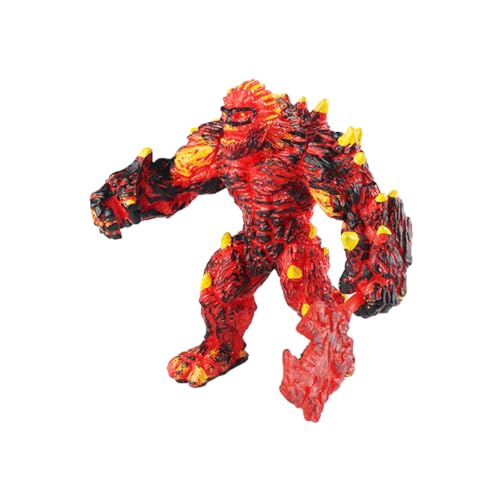 Magma Troll Action Figur, Simulation mythologisches Tiermodell, Handbemalte göttliche Bestienmodelle, Kindersammelspielzeug, Arme drehbar, Waffen abnehmbar, Geschenke für Kinder ab 3 Jahren Magma Troll Action Figur, Simulation mythologisches Tiermodell, Handbemalte göttliche Bestienmodelle, Kindersammelspielzeug, Arme drehbar, Waffen abnehmbar, Geschenke für Kinder ab 3 Jahren von Fuwraixis
