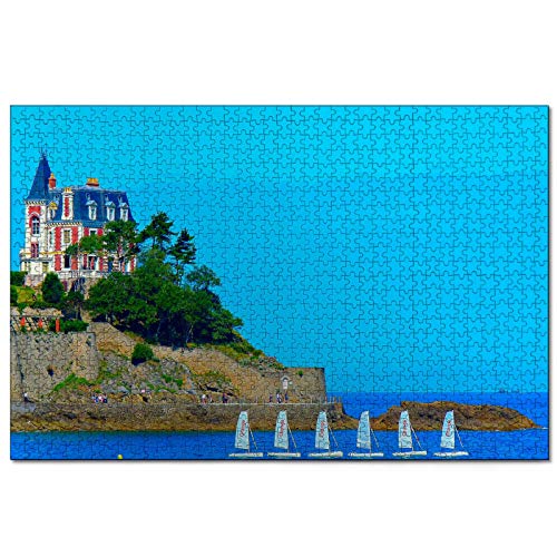 Frankreich Dinard 1000 Teiliges Puzzle für Erwachsene und Familien Reise Geschenk Souvenir aus Holz 30x20 Zoll von Fxdiy