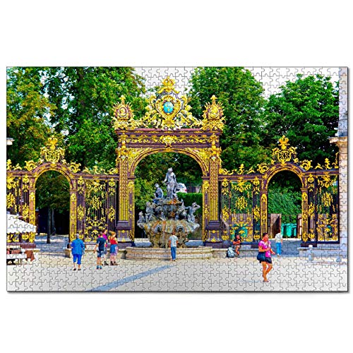 Frankreich Nancy 1000 Teiliges Puzzle für Erwachsene und Familien Reise Geschenk Souvenir aus Holz 30x20 Zoll von Fxdiy