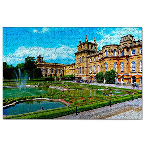 Großbritannien England Blenheim Palace Oxford 1000 Teiliges Puzzle für Erwachsene und Familien Reise Geschenk Souvenir aus Holz 30x20 Zoll von Fxdiy