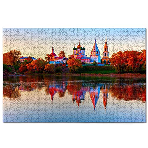 Russland Kolomna 1000 Teiliges Puzzle für Erwachsene und Familien Reise Geschenk Souvenir aus Holz 30x20 Zoll von Fxdiy