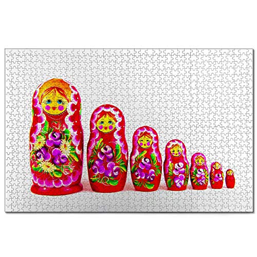 Russland Matroschka 1000 Teiliges Puzzle für Erwachsene und Familien Reise Geschenk Souvenir aus Holz 30x20 Zoll von Fxdiy