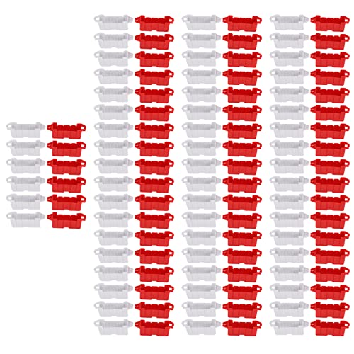 Fydun 120PCS Fernbedienung Auto DIY Rennstrecke Straßenbarriere Driften Rennstrecke Straßenbarriere Angewandte Familie von Fydun