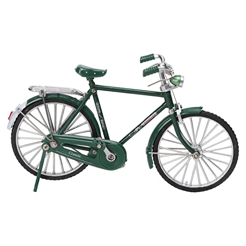 Fydun Vintage-Fahrradmodell, Hohe Simulation, Drehbares Rad, Exquisite Details, Mini-Fahrradmodell für Schreibtisch-Bücherregal-Dekoration von Fydun