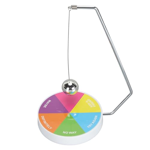 Fyearfly Magnetischer Entscheidungsball, Schaukel, Büro-Schreibtisch-Dekoration, Spielzeug, Reduziert Stress, Entscheidungsfindung, Wahrsagerin, für Zufällige Auswahl, Schreibtisch, Büro, von Fyearfly