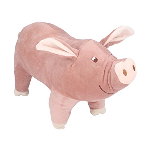 Fyearfly Schwein-Plüschkissen, Schwein-Plüschtier, Weiches, Bequemes Kissen, 39,9 cm, Rosa Stofftier-Plüschtier für Büro, Zuhause, Reisen, Kinderzimmer, Geschenke von Fyearfly