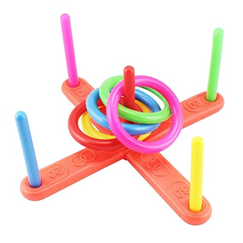 Fyeep Androni Giocattoli - Ringwurfspiel mit 5 Ringen, ca. 40 cm, Ringwurfspiel Outdoor Kinderspiele Draußen Spiele für Kinder und Erwachsene ab 3 Jahren Spielzeug Kit Fyeep Androni Giocattoli - Ringwurfspiel mit 5 Ringen, ca. 40 cm, Ringwurfspiel Outdoor Kinderspiele Draußen Spiele für Kinder und Erwachsene ab 3 Jahren Spielzeug Kit von Fyeep