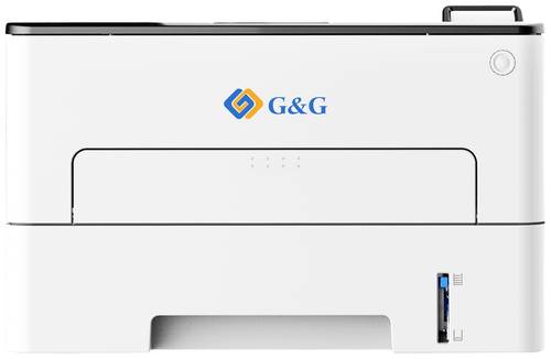 G&G G&G-P4100DW Schwarzweiß Laser Drucker A4 33 S./min 1200 x 600 dpi Duplex, USB, WLAN von G&G