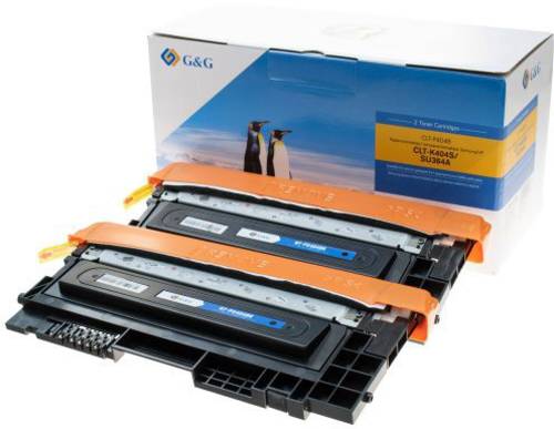 G&G Toner ersetzt Samsung CLT-K404S, K404, SU100A Kompatibel 2er-Pack Schwarz 3000 Seiten 15011 von G&G