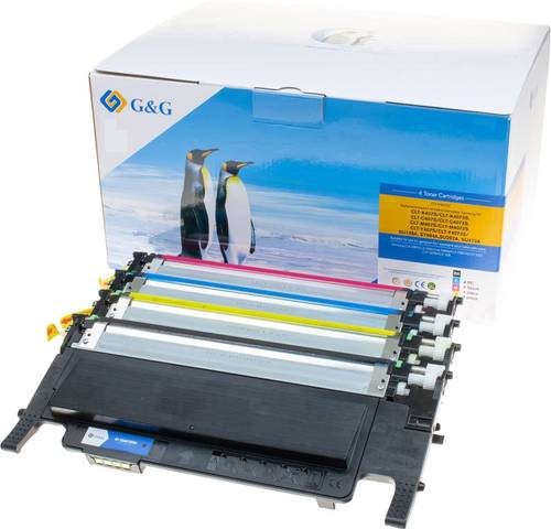 G&G Toner ersetzt Samsung CLT-P4072C, CLT-K4072S, CLT-C4072S, CLT-M4072S, CLT-Y4072S Kompatibel Komb von G&G