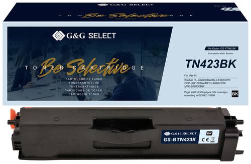 G&G Toner ersetzt Brother TN-423BK Kompatibel Schwarz TN-423BK GS-BTN423K von G&G