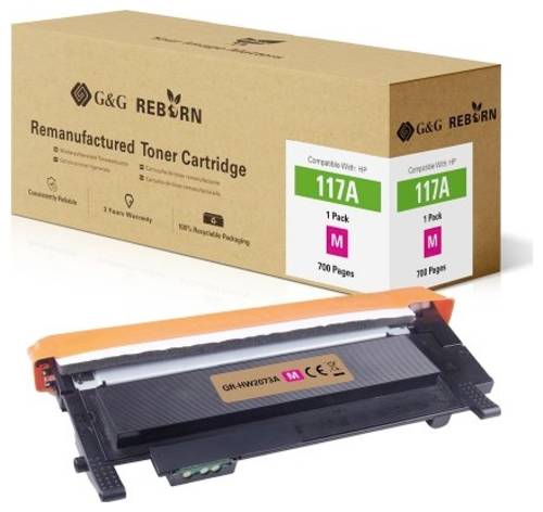 G&G Toner ersetzt HP 177A Kompatibel Magenta 700 Seiten Reborn remanufactured 21280 von G&G