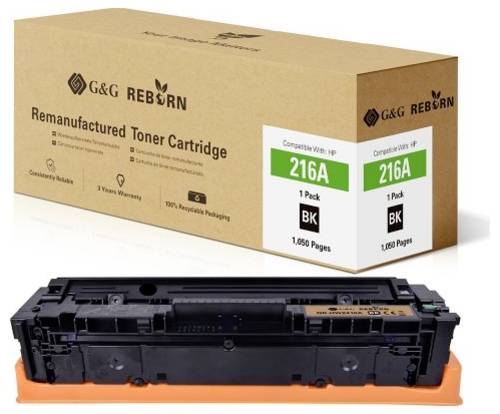 G&G Toner ersetzt HP 216A Kompatibel Schwarz 1050 Seiten Reborn remanufactured 21289 von G&G