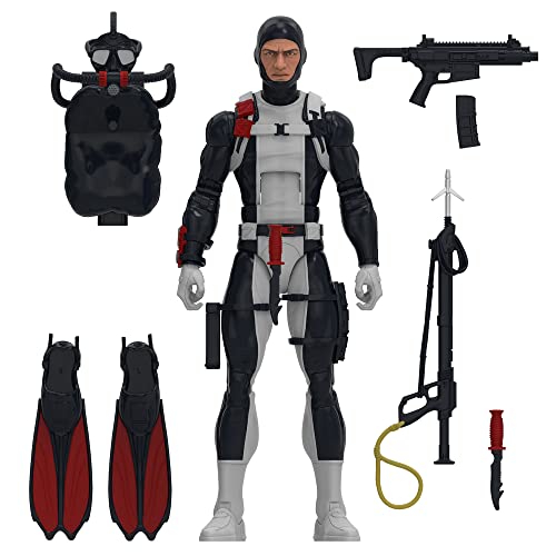 G.I. Joe Classified Series Edward "Torpedo" Leialoha, Sammel-Actionfiguren, 186,9 cm, Actionfiguren für Jungen und Mädchen, mit 6 Zubehörteilen von G.I. Joe