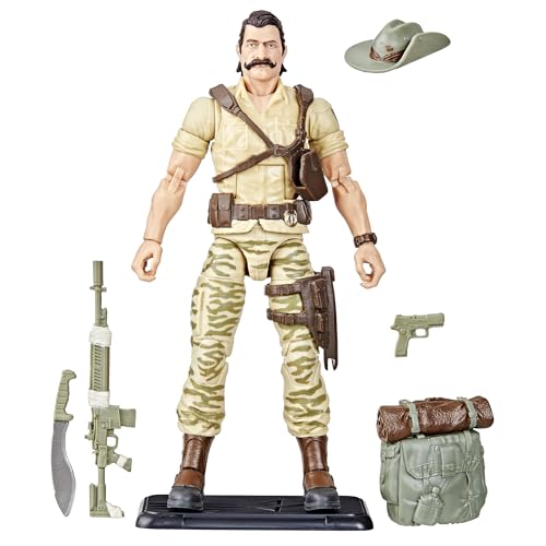 G.I. Joe Classified Series Retro Cardback Recondo, Sammelfigur 15,2 cm mit 7 Zubehörteilen von G.I. Joe