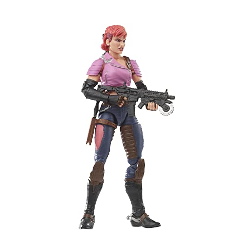 G.I. Joe Classified Series, Zarana 48 Figur aus der Premium-Kollektion, 15 cm, mit viel Zubehör, Sonderverpackung F4026, Mehrfarbig von G.I. Joe