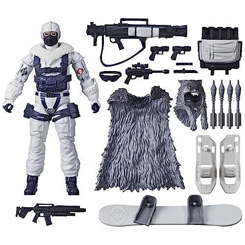 G. I. Joe Classified Series Snow Serpent, Deluxe Collectible G.I. Action Figures, 93, 6-Inch Action Figures for Boys & Girls, with 20 Accessories, Mehrfarbig, Medium, F7748 von G.I. Joe