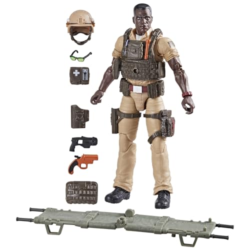 G.I. Joe Classified Series #122, Carl Doc Greer, Sammelfigur 15,2 cm, Actionfigur mit 7 Zubehörteilen von G.I. Joe