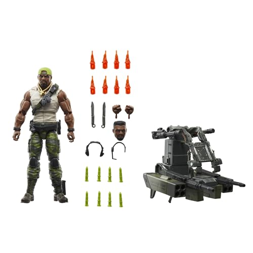 G.I. Joe Classified Series #150, Heavy Duty with Man-Portable Heavy Weapons System, Collectible Deluxe 6 Inch Action Figure Set with 30 Accessories G.I. Joe Classified Series #150, Heavy Duty with Man-Portable Heavy Weapons System, Collectible Deluxe 6 Inch Action Figure Set with 30 Accessories von G.I. Joe