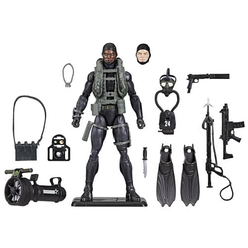 G.I. Joe Classified Series 60th Anniversary Action Sailor - Recon Diver, Sammelfigur 15,2 cm mit 17 Zubehörteilen von G.I. Joe