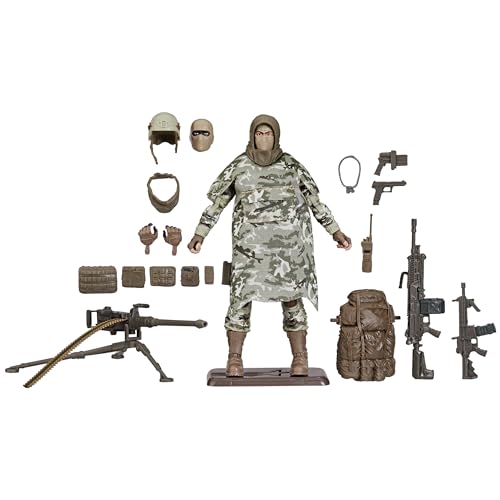 G.I. Joe Classified Series Action-Soldat zum 60-jährigen Jubiläum – Infanterie, Sammlerstück, 15,2 cm große Actionfigur mit 25 Zubehörteilen von G.I. Joe