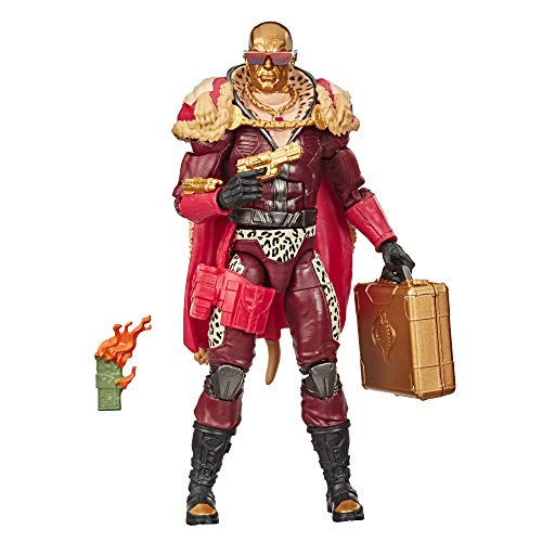 G.I. Joe Classified Series Profit Director Destro Actionfigur 15 Premium Spielzeug Mehrere Zubehörteile 15 cm Maßstab mit Custom Package Art von G.I. Joe