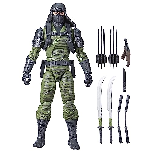 G.I. Joe Classified Series Ralph Nunchuk Badducci Sammelfigur G.I. Joe Actionfiguren 80 15,2 cm Actionfiguren für Jungen & Mädchen mit 7 Zubehörteilen G.I. Joe Classified Series Ralph Nunchuk Badducci Sammelfigur G.I. Joe Actionfiguren 80 15,2 cm Actionfiguren für Jungen & Mädchen mit 7 Zubehörteilen von G.I. Joe
