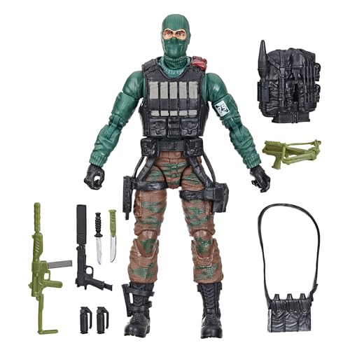 G.I. Joe Classified Series Retro Cardback Beach Head, Collectible 6 Inch Action Figure with 10 Accessories von G.I. Joe