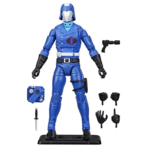 G.I. Joe Classified Series Retro Cardback Cobra Commander, Collectible 6 Inch Action Figure with 8 Accessories von G.I. Joe