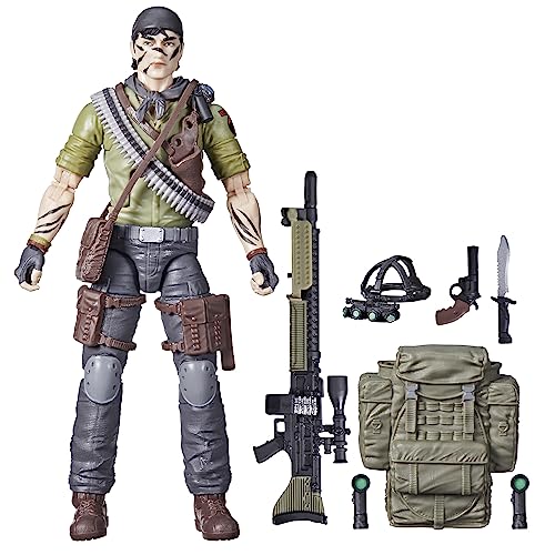 G.I. Joe Classified Series Tunnel Rat, Sammelfigur G.I. Joe 83 15,2 cm Actionfiguren für Jungen & Mädchen mit 9 Zubehörteilen von G.I. Joe