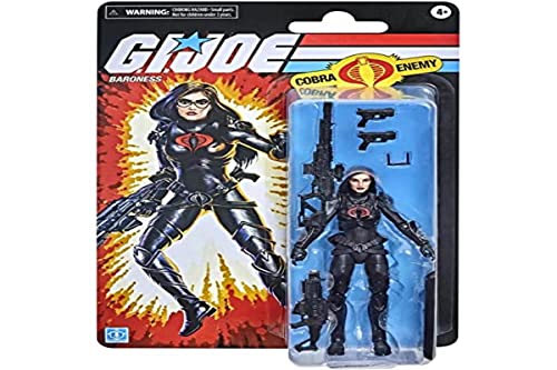 Hasbro F47625X00 G.I Joe Classified Series Baroness Action Figure Spielfigurenspielsets, bunt, único von G.I. Joe