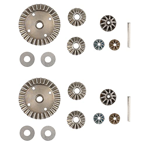 GABEALF 2X Metall-Differential-AntriebsräDer für HBX 16889 16889A 16890 16890A SG 1601 SG 1602 SG1601 RC Autoteile Zubehör von GABEALF