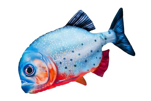 GABY Fish Pillows - Kissen - Piranha - 45 cm von GABY Fish Pillows