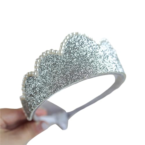 Einstellbare Größe Kronen Glitzer Perlen Stirnband Prinzessin Volle Pailletten Krone Kinder Karneval Geburtstag Party Prom Liefert von GADAW