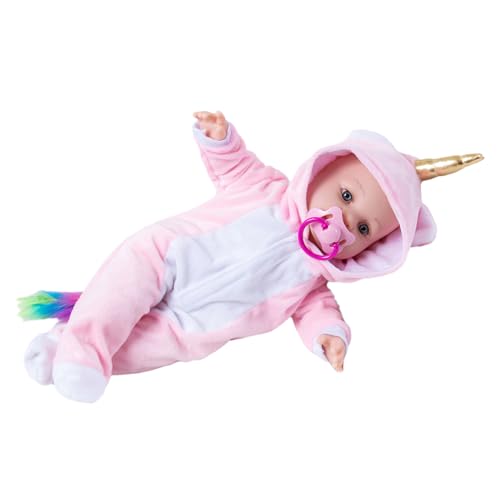 GADAW 41 cm Realistische Schlafpuppe Stofftier Mit Schönem Gesicht Lebensecht Pädagogische Reborns BoutiqueCollection Kinderpartygeschenk von GADAW