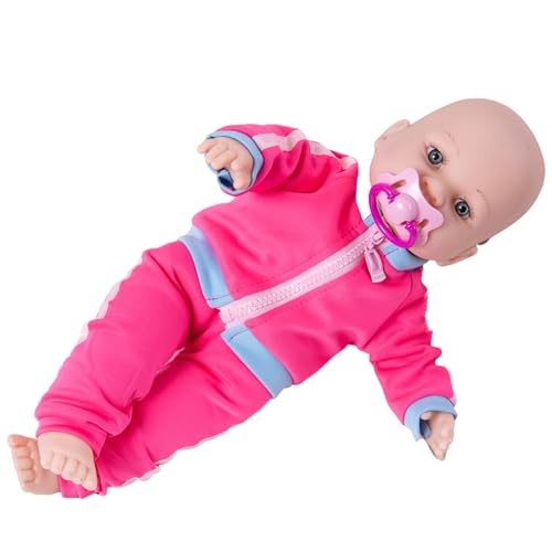 GADAW 41 cm Realistische Schlafpuppe Stofftier Mit Schönem Gesicht Lebensecht Pädagogische Reborns BoutiqueCollection Kinderpartygeschenk von GADAW