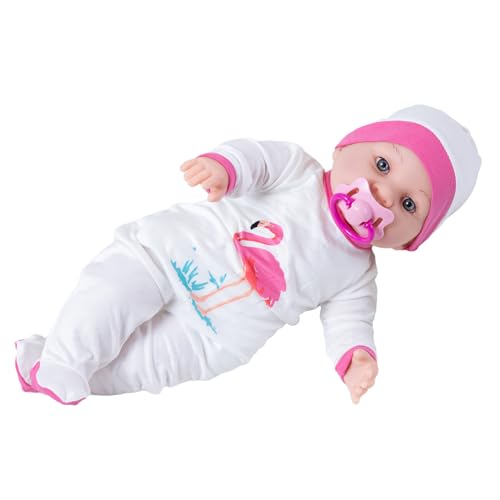 GADAW 41 cm Realistische Schlafpuppe Stofftier Mit Schönem Gesicht Lebensecht Pädagogische Reborns BoutiqueCollection Kinderpartygeschenk von GADAW