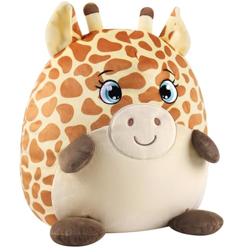 GAGAKU Giraffe Plüschkissen 30cm Panda Plüschtier Kuscheltie für Kinder Panda Erwachsene süßes Panda Stofftier Geschenk für Geburtstag Jahrestag von GAGAKU