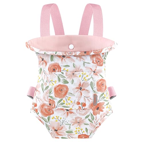 GAGAKU Puppentrage Kinder, Babypuppentrage Kreuzen Schultergurte Babypuppen Zubehör Vorne und Hinten Babytrage Puppe Puppenwiege Tasche, Rosen GAGAKU Puppentrage Kinder, Babypuppentrage Kreuzen Schultergurte Babypuppen Zubehör Vorne und Hinten Babytrage Puppe Puppenwiege Tasche, Rosen von GAGAKU