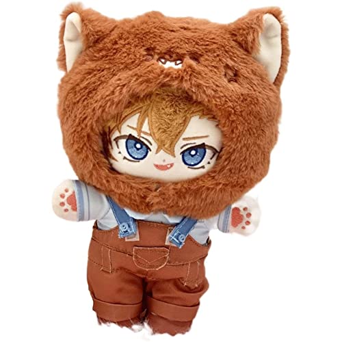 Plüschtier Stofftier Nakahara Chuuya Figur Spielzeug Bungo Stray Dogs Plüsch niedlich weich gefüllt Plüschtier Cartoon Anime Figur Puppe Dress Up Wickeltuch Puppe Geschenk for Fans Kind Jungen Mädchen von GAIIIA