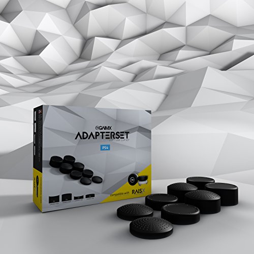 Adapter-Set 8-in-1 Silikon Analogstick Aufsätze Caps für Dualshock 4 Controller - Joystick Thumbstick Analogstick für PS2, PS3, PS4, Xbox 360 controller von GAIMX