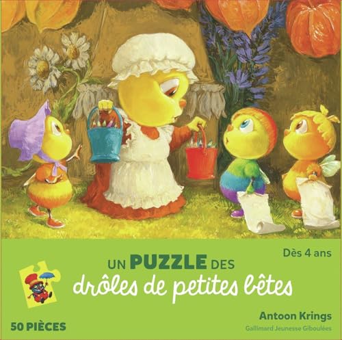 Les Drôles de Petites Bêtes - Ariel, Petit arc-en-ciel - Puzzle von GALL JEUN GIBOU