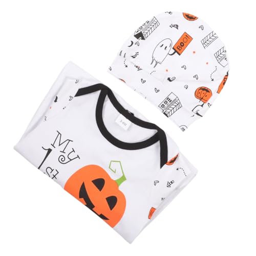 GALPADA 1 Satz Halloween-Spielanzug Baby-Kit Baby Strampler kleidung Mädchen-Outfits Babykostüm lustig Geschenk zur Babyparty Herbst und Winter Einteilige Hose kleiner Junge Baumwolle von GALPADA