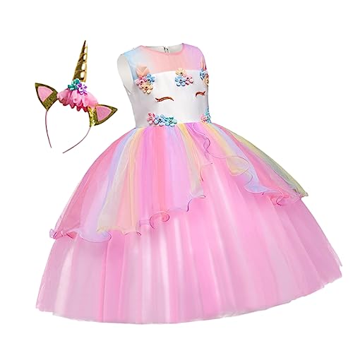 GALPADA 1 Satz Kinderkleid Ballkleider Für Mädchen Petticoat Für Mädchen Kinderrock Prinzessinnenkostüm Für Mädchen Ballkleider Für Kinder Kleiner Unterrock Mädchen-tutu Baumwolle Rosa von GALPADA