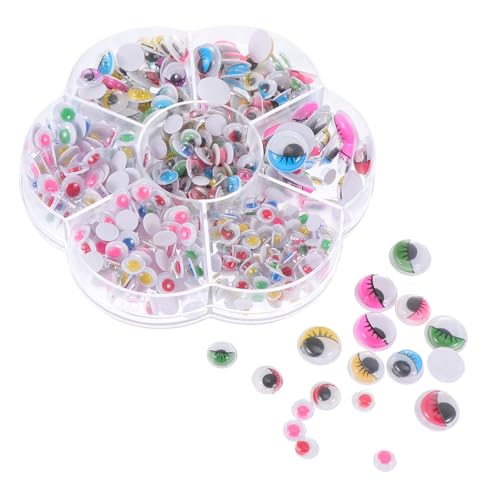 GALPADA 1 Schachtel DIY Bunte Augenaufkleber Selbstklebend Bewegliche Puppenaugen Patches für Basteln und Erwachsene Geeignet für Glatte Oberflächen Kreative Bastelmaterialien GALPADA 1 Schachtel DIY Bunte Augenaufkleber Selbstklebend Bewegliche Puppenaugen Patches für Basteln und Erwachsene Geeignet für Glatte Oberflächen Kreative Bastelmaterialien von GALPADA