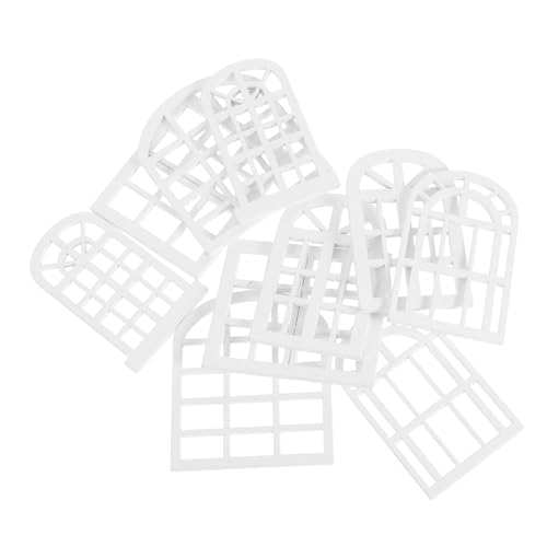 GALPADA 10 Stück Bastelrahmen Für Puppenhäuser Kleine Ornamente Aus Holz Zubehör Für Möbel Miniatur DIY Kleine Fenster Fensterdekoration – Mini Modell Miniatur Fensterläden GALPADA 10 Stück Bastelrahmen Für Puppenhäuser Kleine Ornamente Aus Holz Zubehör Für Möbel Miniatur DIY Kleine Fenster Fensterdekoration – Mini Modell Miniatur Fensterläden von GALPADA