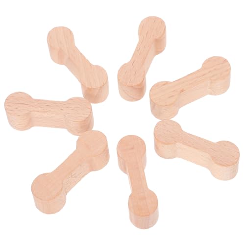 GALPADA 10 Stück Teiliges Holzschienenverbinder im Hunde Knochen Design Stabile Zugschienen verbindung für Leicht und Kompakt für DIY Holzeisenbahn Ab Jahren GALPADA 10 Stück Teiliges Holzschienenverbinder im Hunde Knochen Design Stabile Zugschienen verbindung für Leicht und Kompakt für DIY Holzeisenbahn Ab Jahren von GALPADA