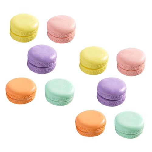 GALPADA 10 Stück Teiliges Künstliche Macaron Modelle aus PVC Realistische Bunte Dessert-dekorationen Bruchfest und Leicht als Fotorequisiten Party Bäckerei-deko GALPADA 10 Stück Teiliges Künstliche Macaron Modelle aus PVC Realistische Bunte Dessert-dekorationen Bruchfest und Leicht als Fotorequisiten Party Bäckerei-deko von GALPADA