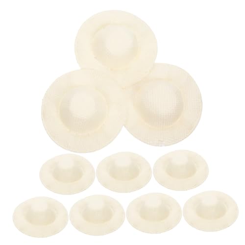 GALPADA 10 Stück Teiliges Mini Strohhüte für Puppen Handgefertigte Natürliche Bastmützen in Beige DIY Puppenkostüm Zubehör Vielseitig Einsetzbar als Puppendekoration und Miniaturhaus GALPADA 10 Stück Teiliges Mini Strohhüte für Puppen Handgefertigte Natürliche Bastmützen in Beige DIY Puppenkostüm Zubehör Vielseitig Einsetzbar als Puppendekoration und Miniaturhaus von GALPADA